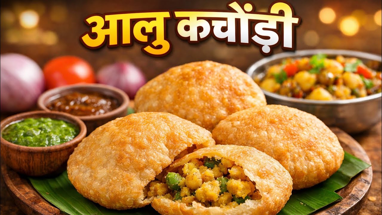सिर्फ 10 मिनट में कुरकुरी आलू कचौड़ी | आसान और टेस्टी रेसिपी 😋 | Aloo Kachori Recipe