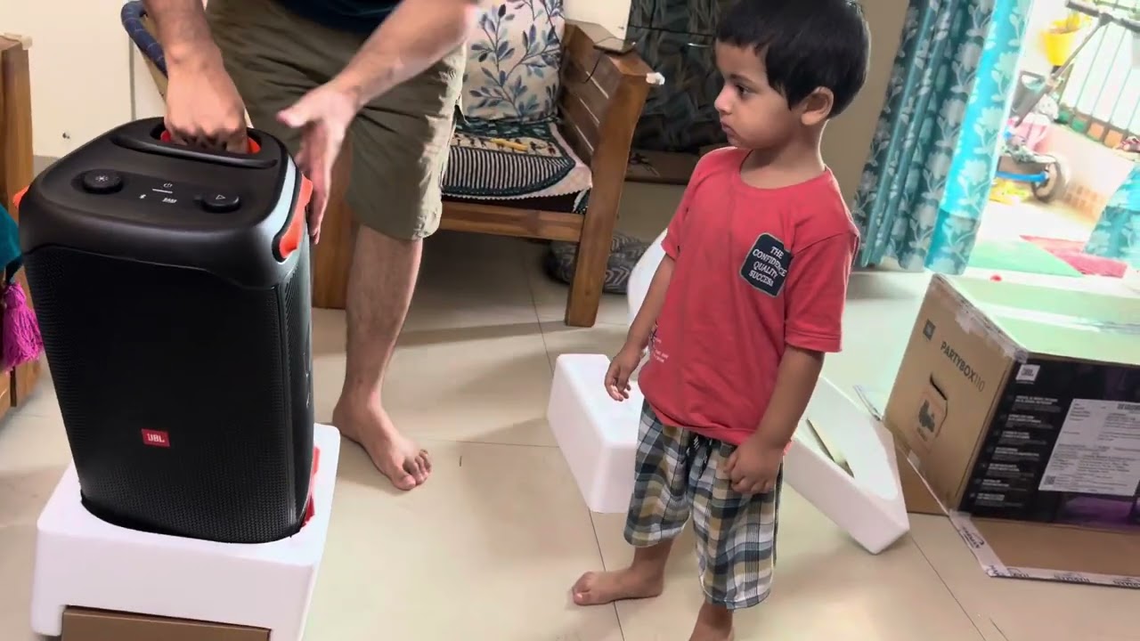 Faulty Jbl PartyBox 110 delivered by Amazon 😱😳Beware #faulty #jbl #amazon #onlineshopping #unboxing 