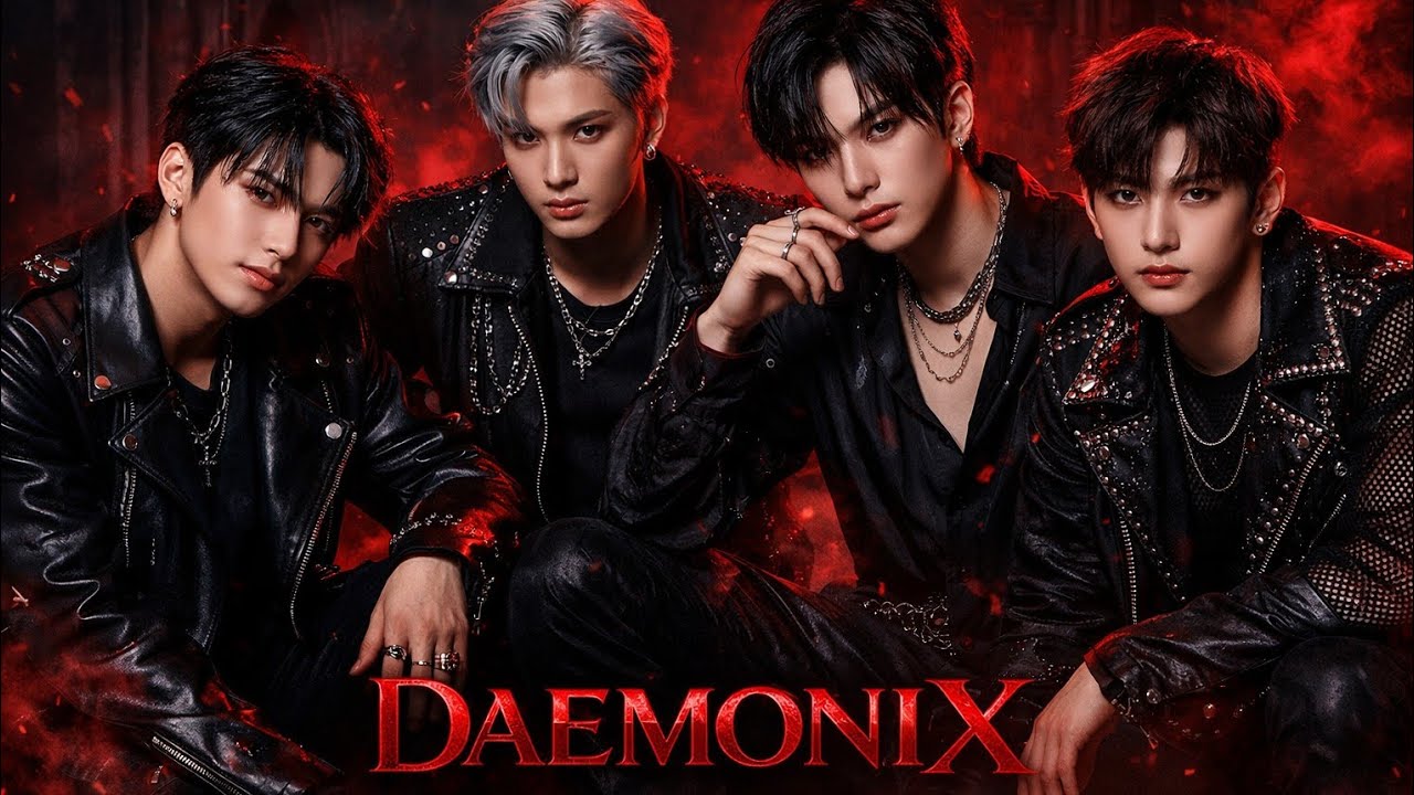 Using AI To Create A K-POP Boy Group(Introducing DAEMONIX)