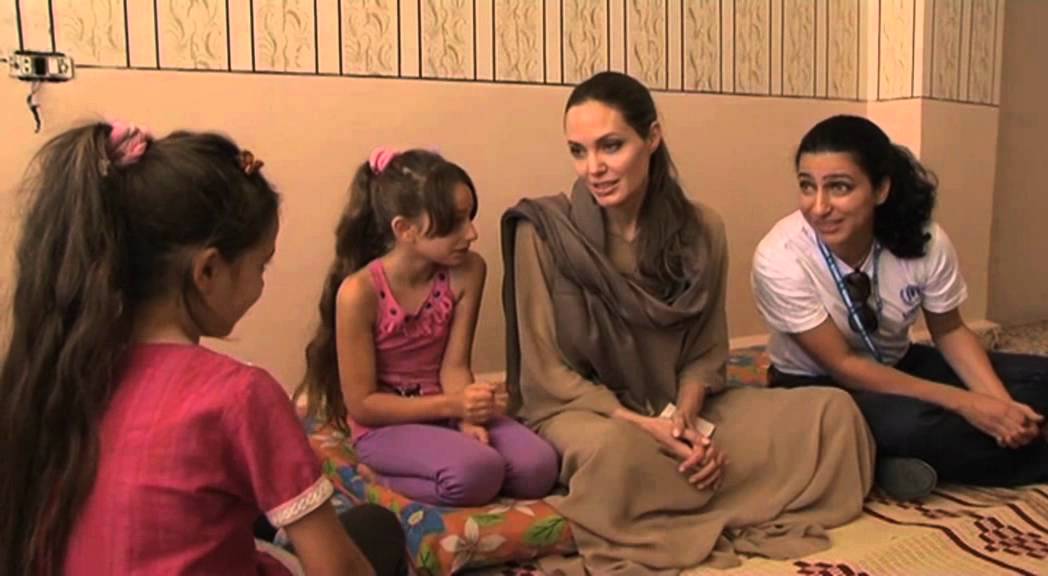 Angelina Jolie in Lebanon