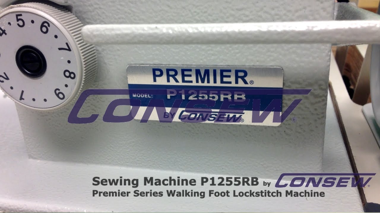 Consew Sewing Machine P1255RB Demo