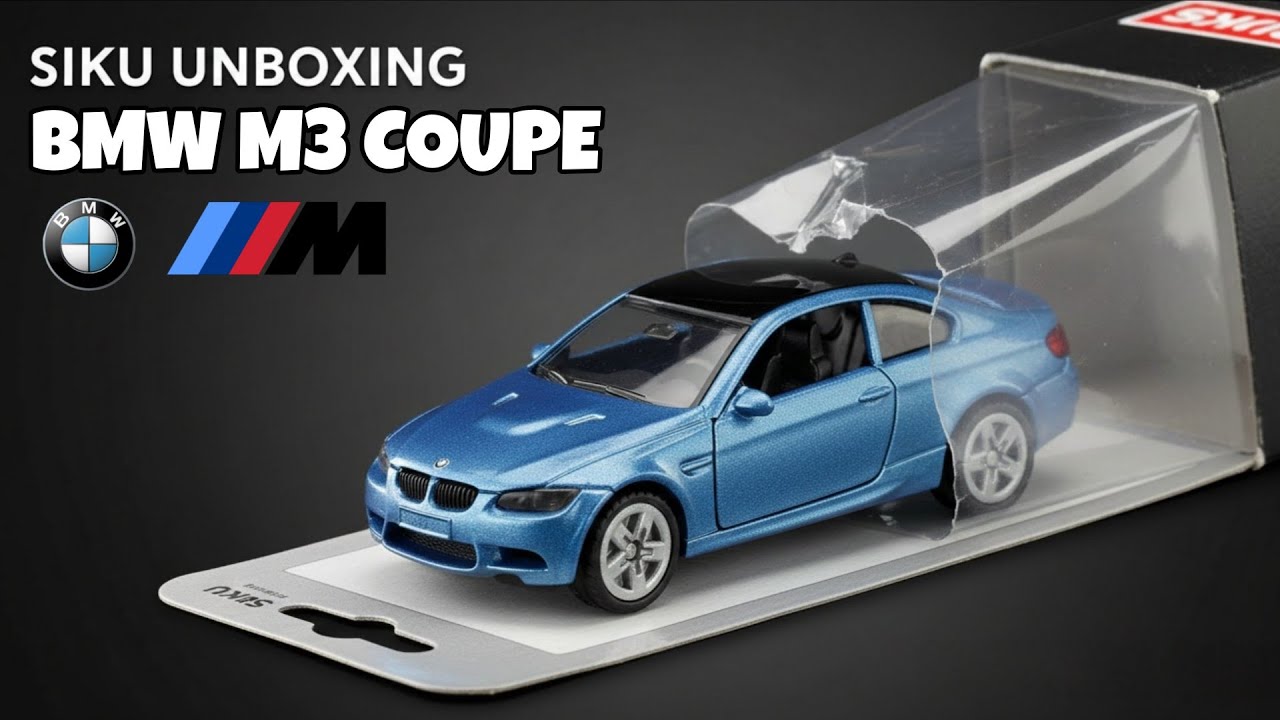 BMW M3 COUPE FROM SIKU | PREMIUM DIECAST UNBOXING & DETAILED REVIEW