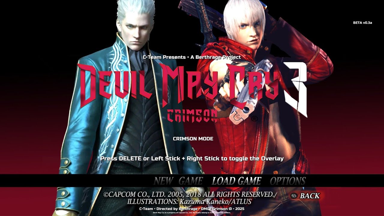 Devil May Cry 3 Crimson - Dante vs Vergil (Attempt)