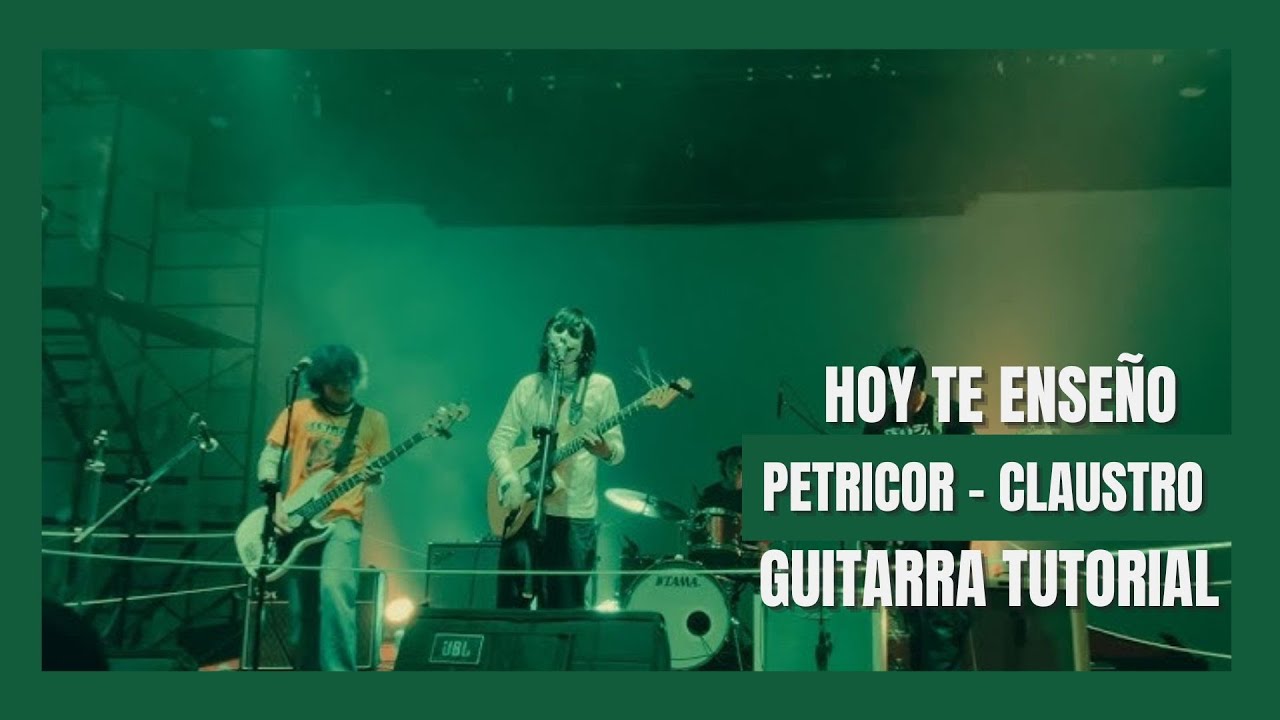 🟡KEW | PETRICOR CLAUSTROFOBICO EN GUITARRA 1 Y 2 TUTORIAL