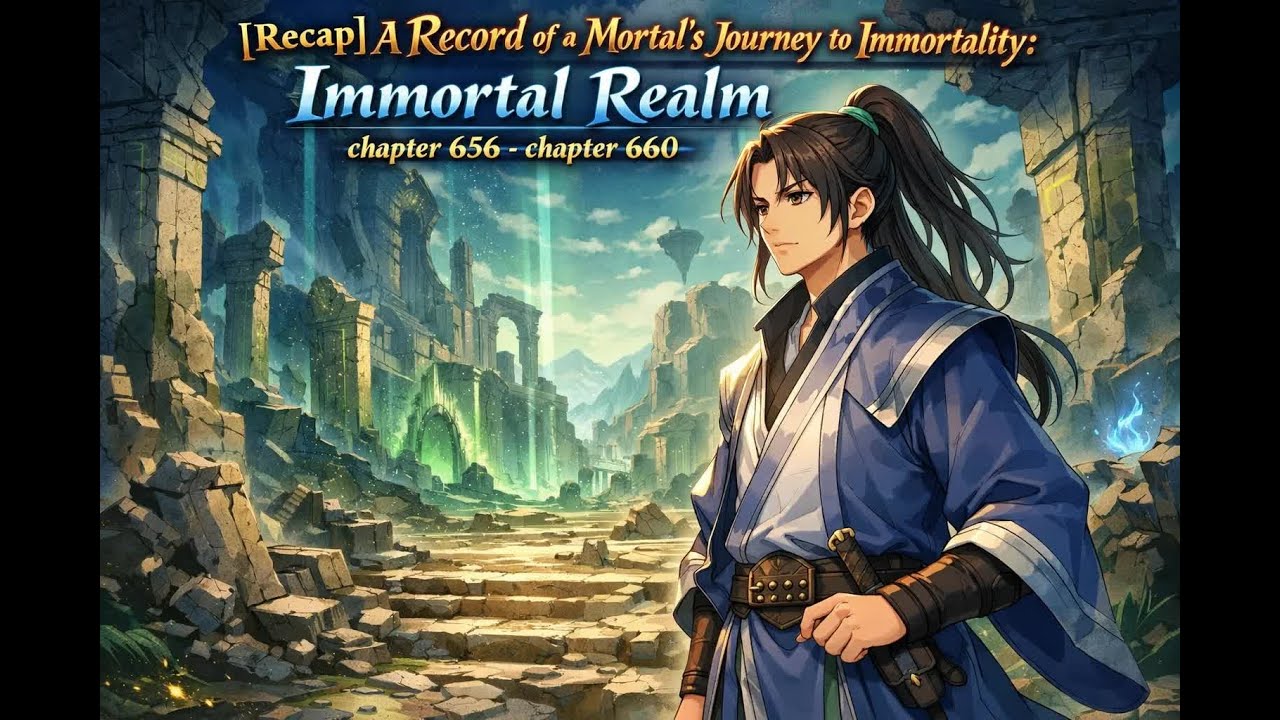 [Recap] A Record of a Mortal's Journey to Immortality: Immortal Realm chapter 656 - chapter 660