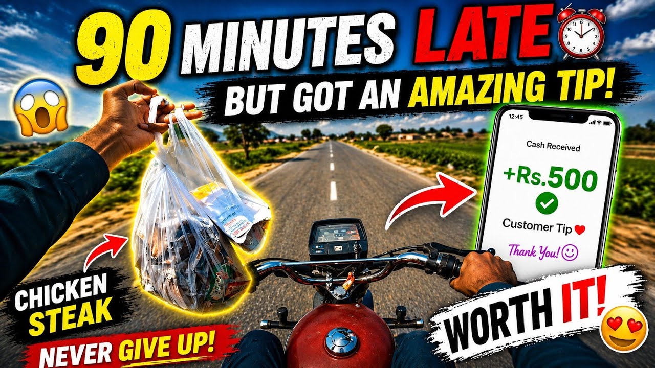 “They STILL Tipped Me – 90‑Min Late Delivery (Shocking!)”