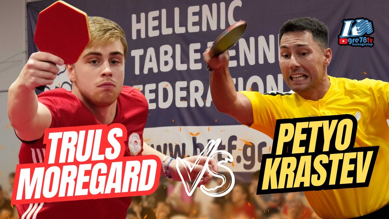 🔥 Truls Moregard Takes on Petyo Krastev in Thrilling Greece Debut! 🏓🇬🇷