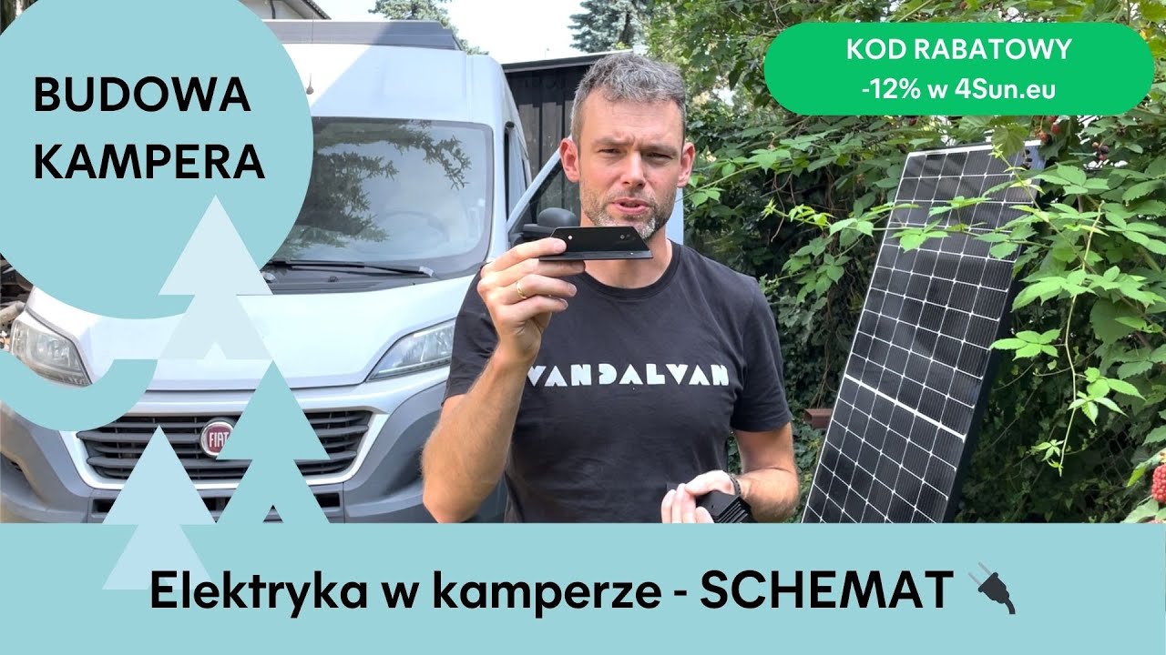 🚐⚡ ELEKTRYKA - Schemat instalacji - wskazówki - jak wykonać elektrykę?