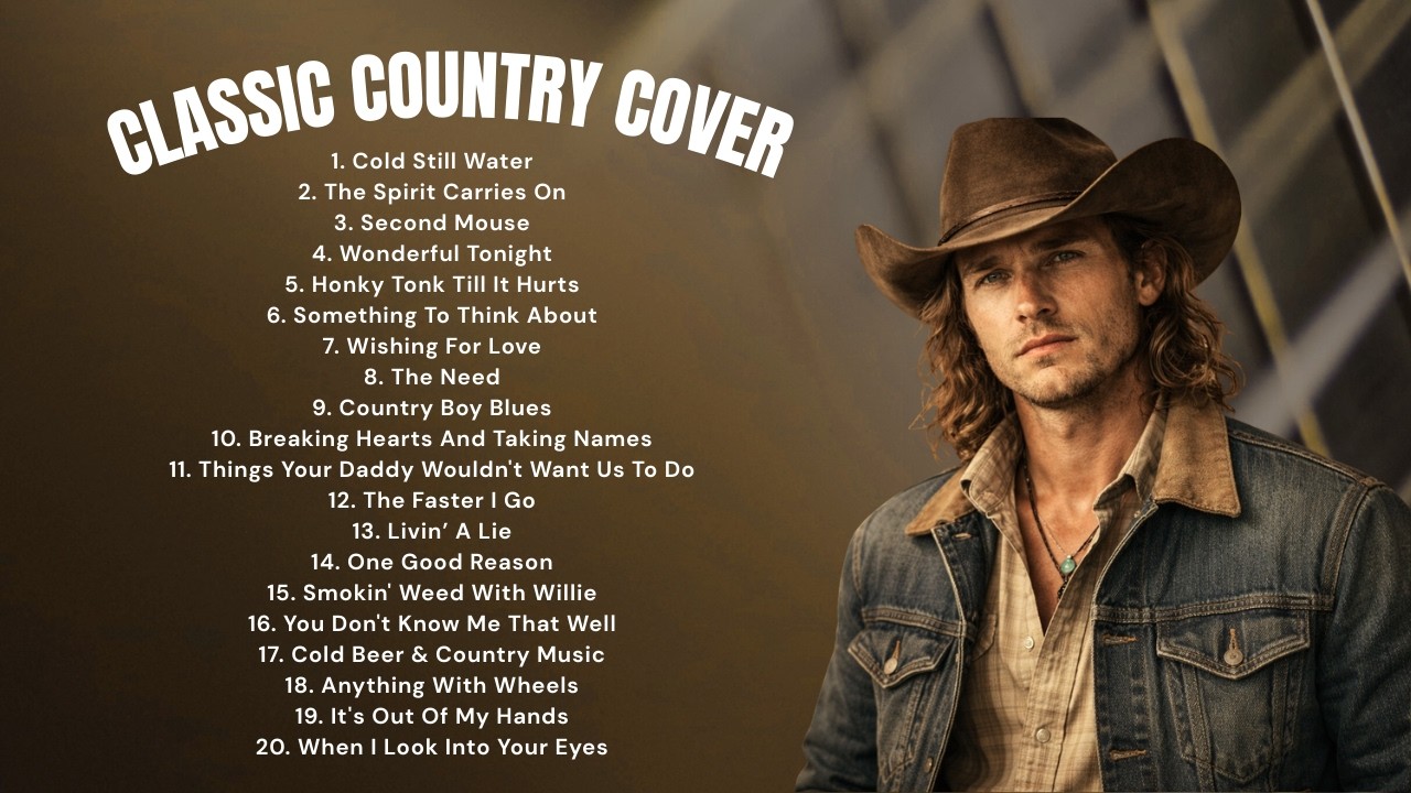 The Spirit Carries On, Wonderful Tonight | Classic Country Cover Playlist | Timeless 60s 70s 80s