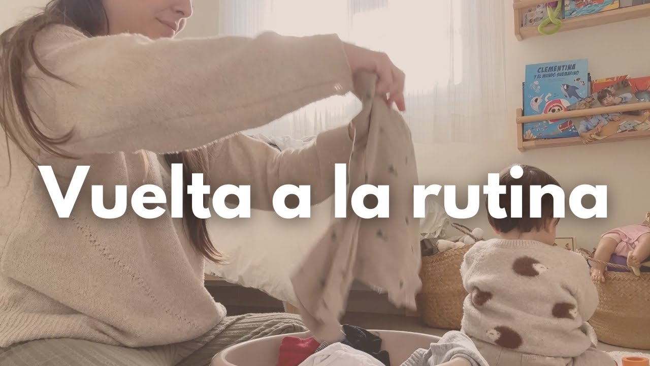 Limpieza post Navidad y rutina con mi bebé | Reflexiones de mamá
