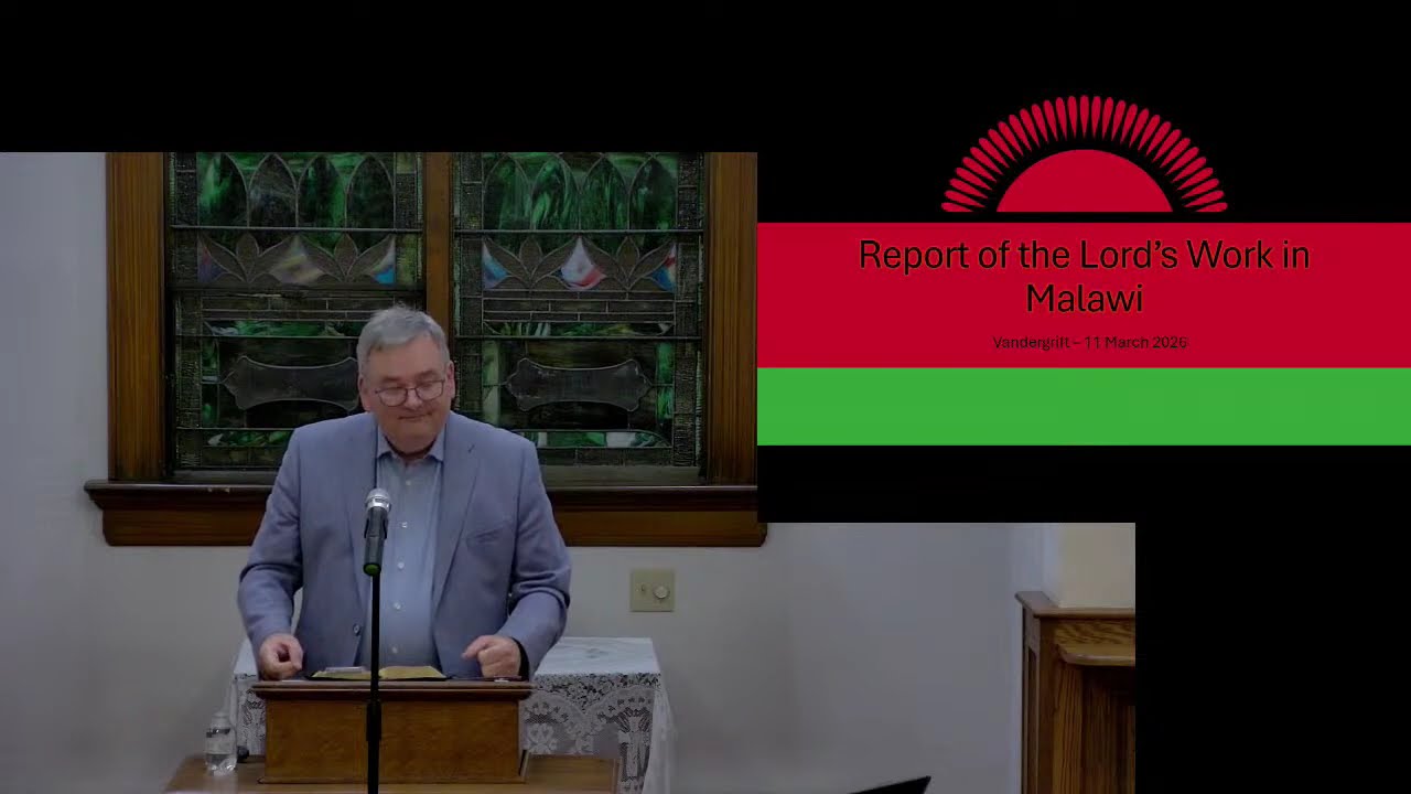 Missionary Report with Stephen Harper on Malawi
