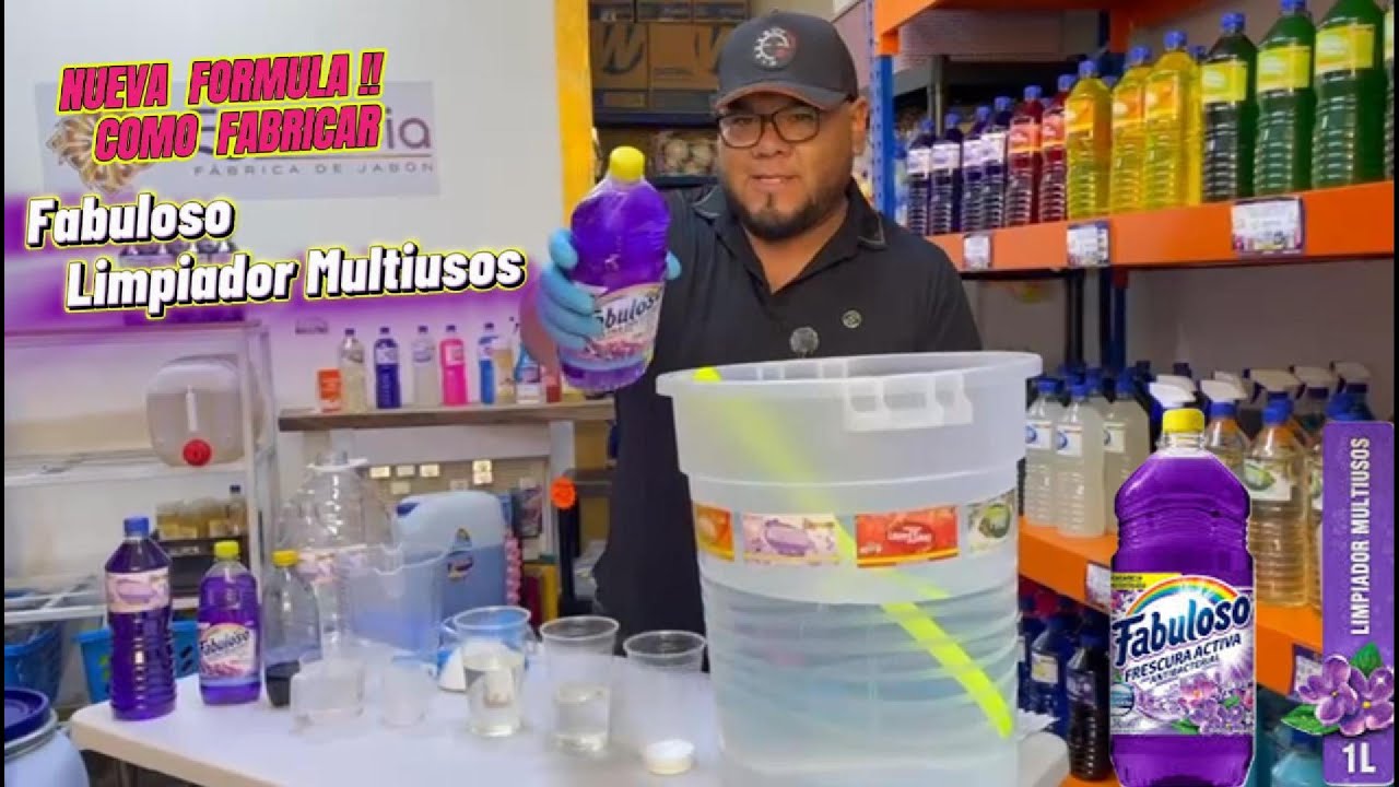 TE ENSEÑO A FABRICAR UN FABULOSO LIMPIADOR MULTIUSOS RAPIDO Y FACIL