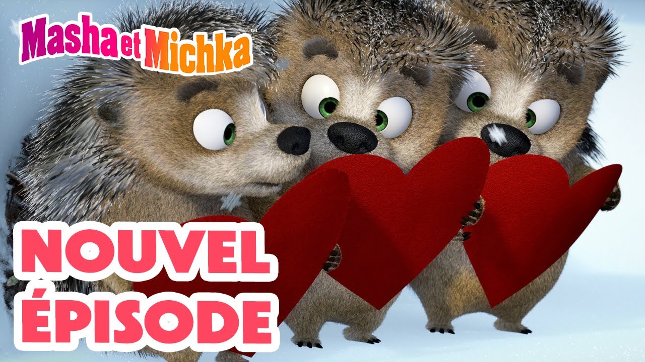 Masha et Michka 💥 Nouvel épisode 👱‍♀️ Pour l'amour de l'art 💞💌 Masha and the Bear