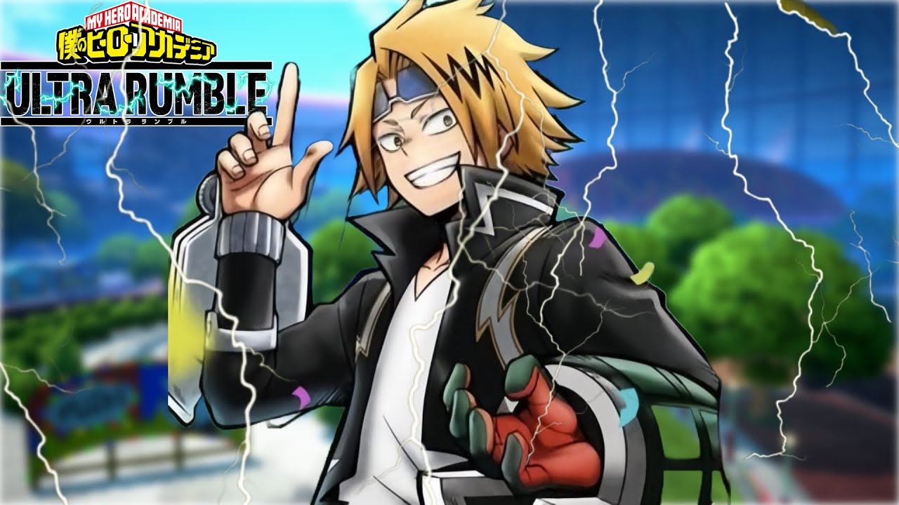 I lost my MIND playing denki in my hero ultra rumble😭😭