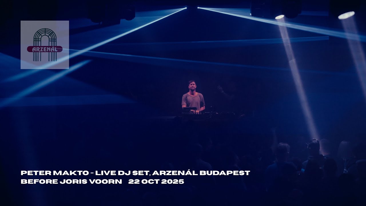 Peter Makto - Live DJ Set @ Arzenal Budapest (22.10.2025 - before Joris Voorn)