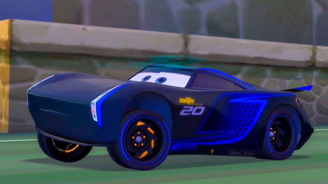 COLOQUEI O JACKSON STORM CONTRA OS CORREDORES DO WGP | Mod Texture Carros 2
