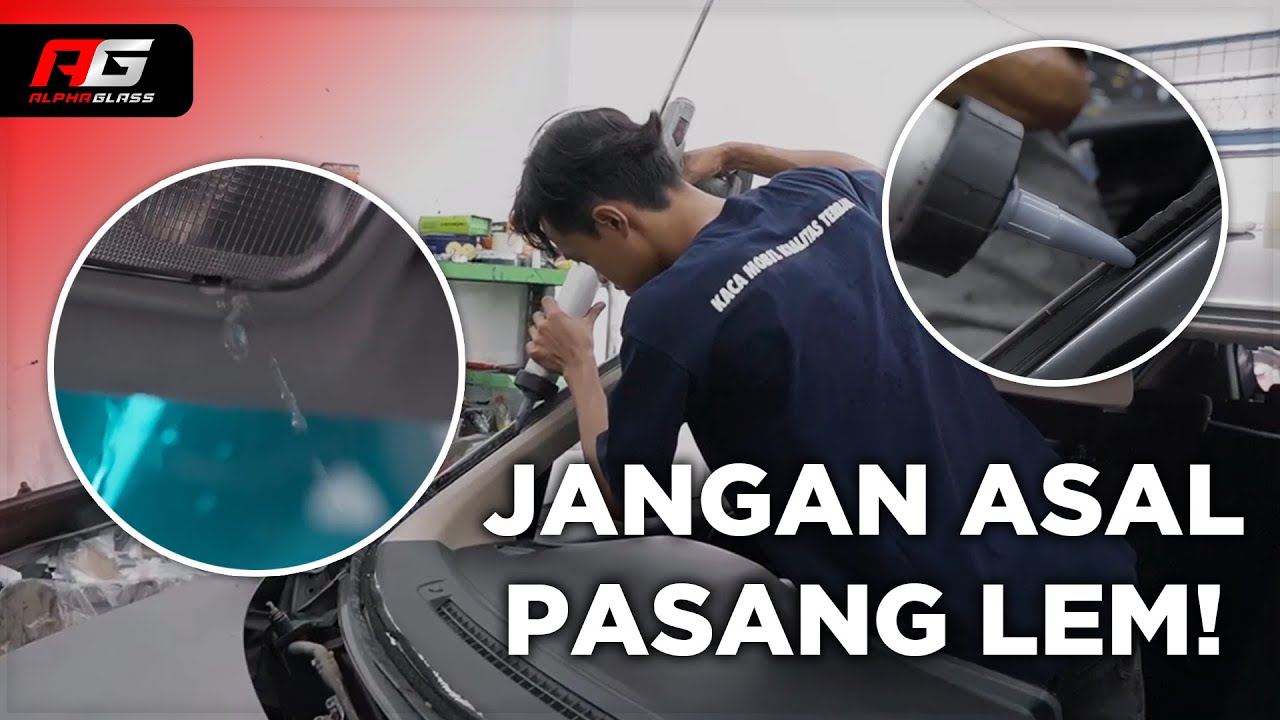 Kenapa Kaca Mobil Tidak Bisa Dipasang dengan Sembarang Lem