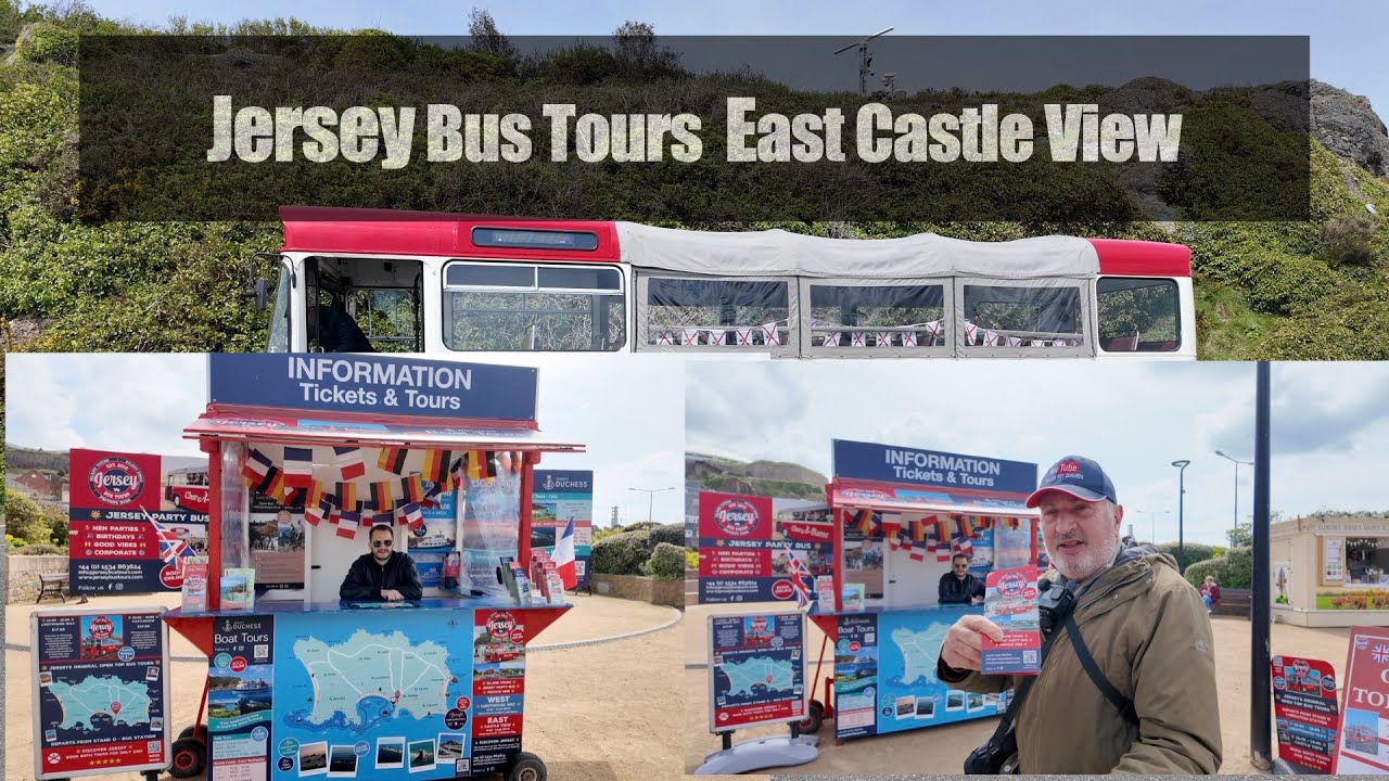 Jersey  Bus  Tours East Castle View Tour Vintage Bus