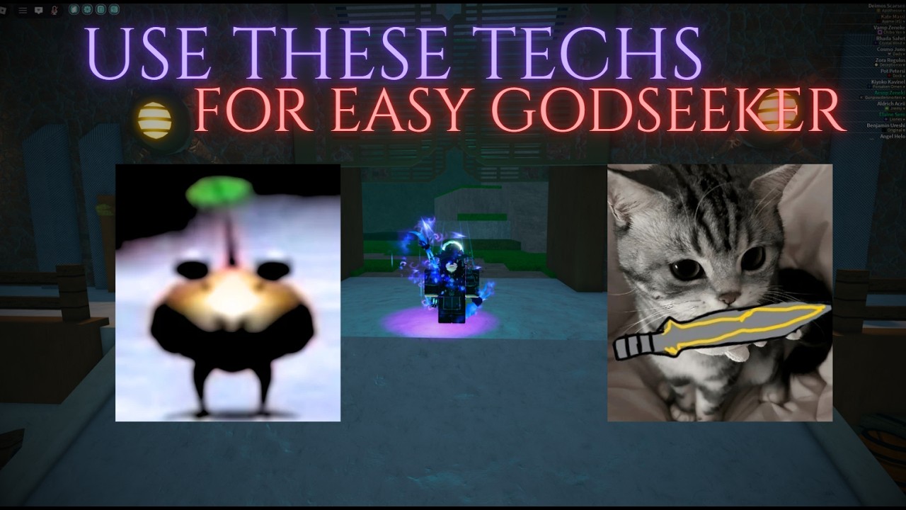 Abuse These Techs To Get Godseeker | Deepwoken