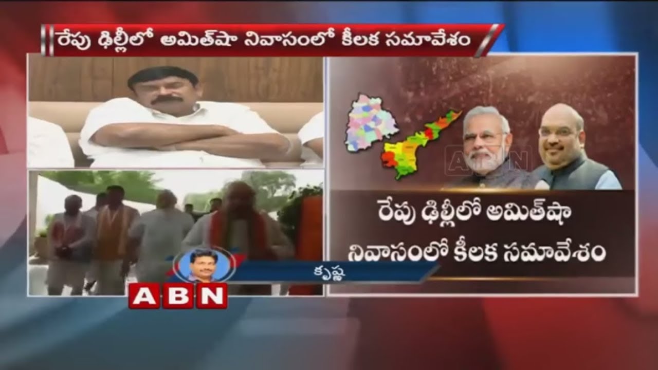 Telugu states BJP leaders to meet Amit Shah over Assembly seats Hike