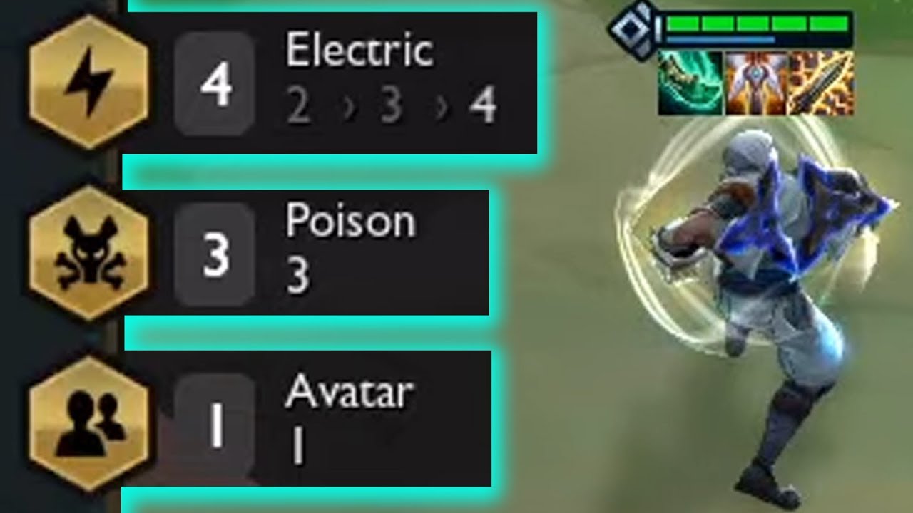 4 Electric + Olaf Carry  | Teamfight Tactics Gameplay [Deutsch][9.23]