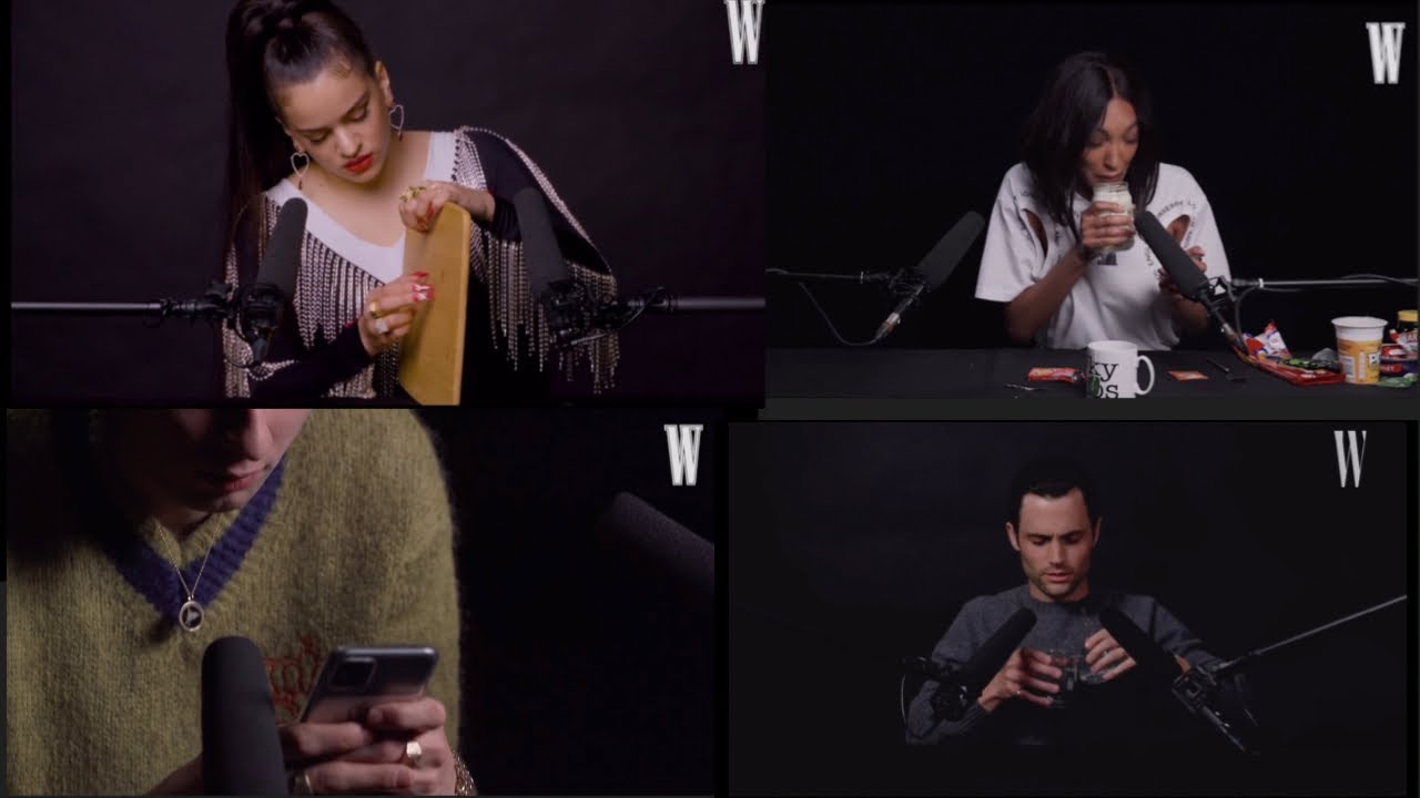 W Magazine celeb ASMR (NO TALKING) part 5