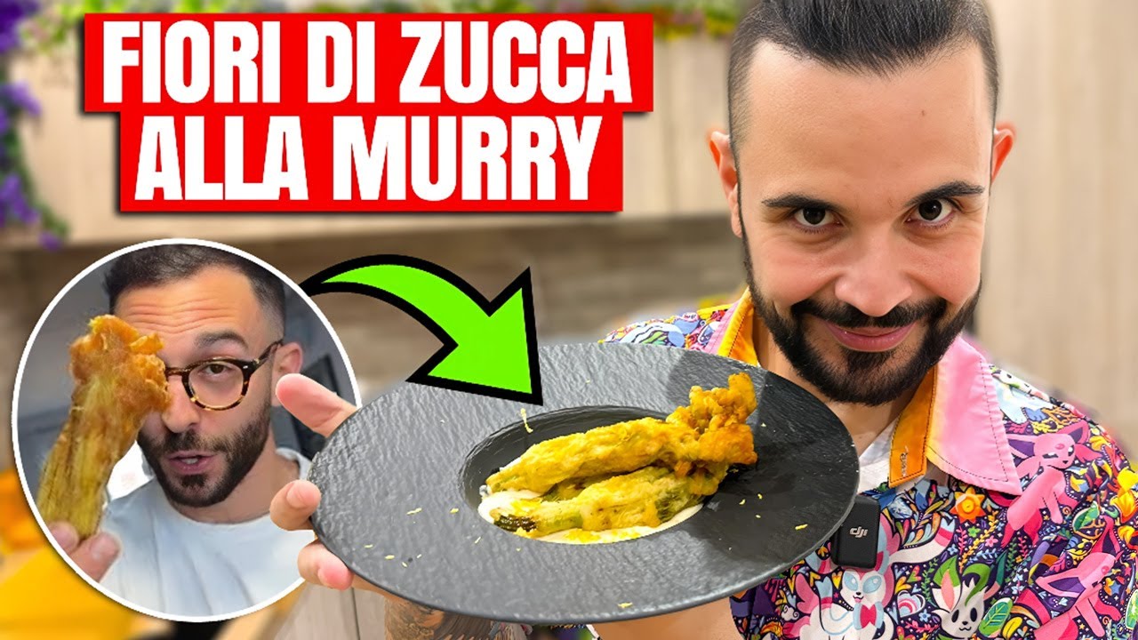 Fiori di Zucca alla MURRY con aggiunta di 5 Pepi !