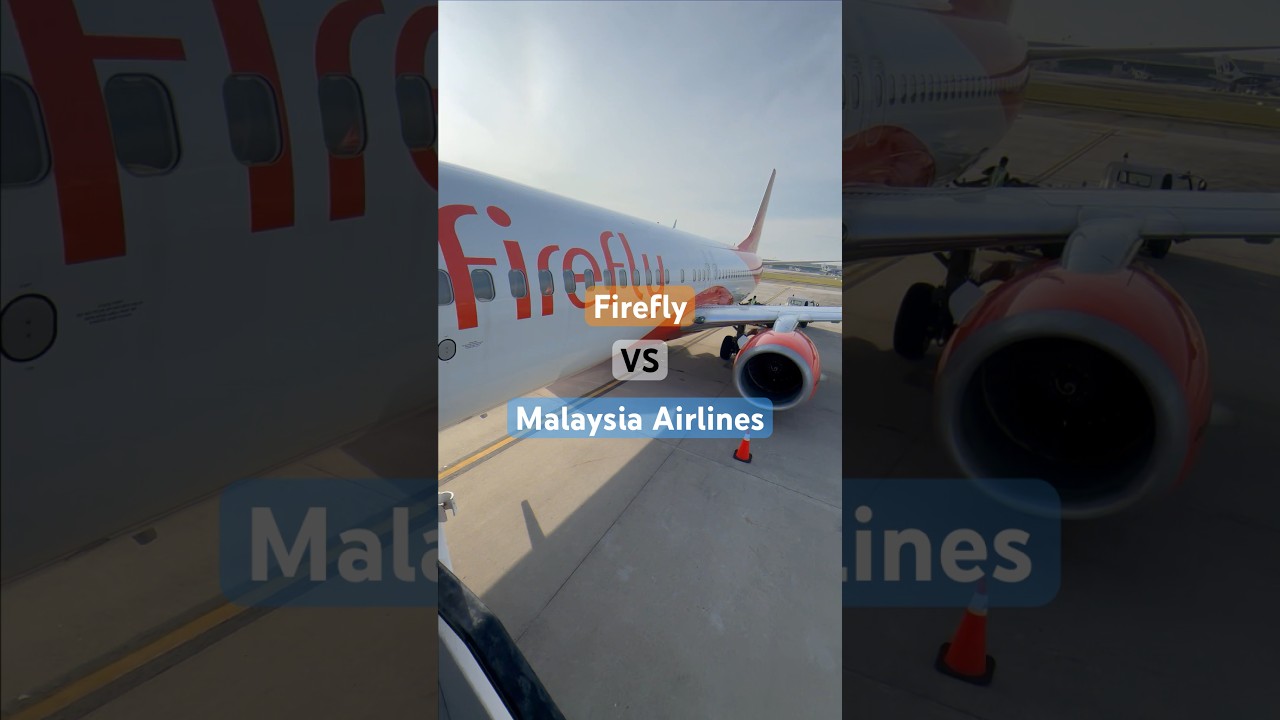 Firefly vs Malaysia Airlines - what&rsquo;s the difference - Boeing 737-800 #flightreview