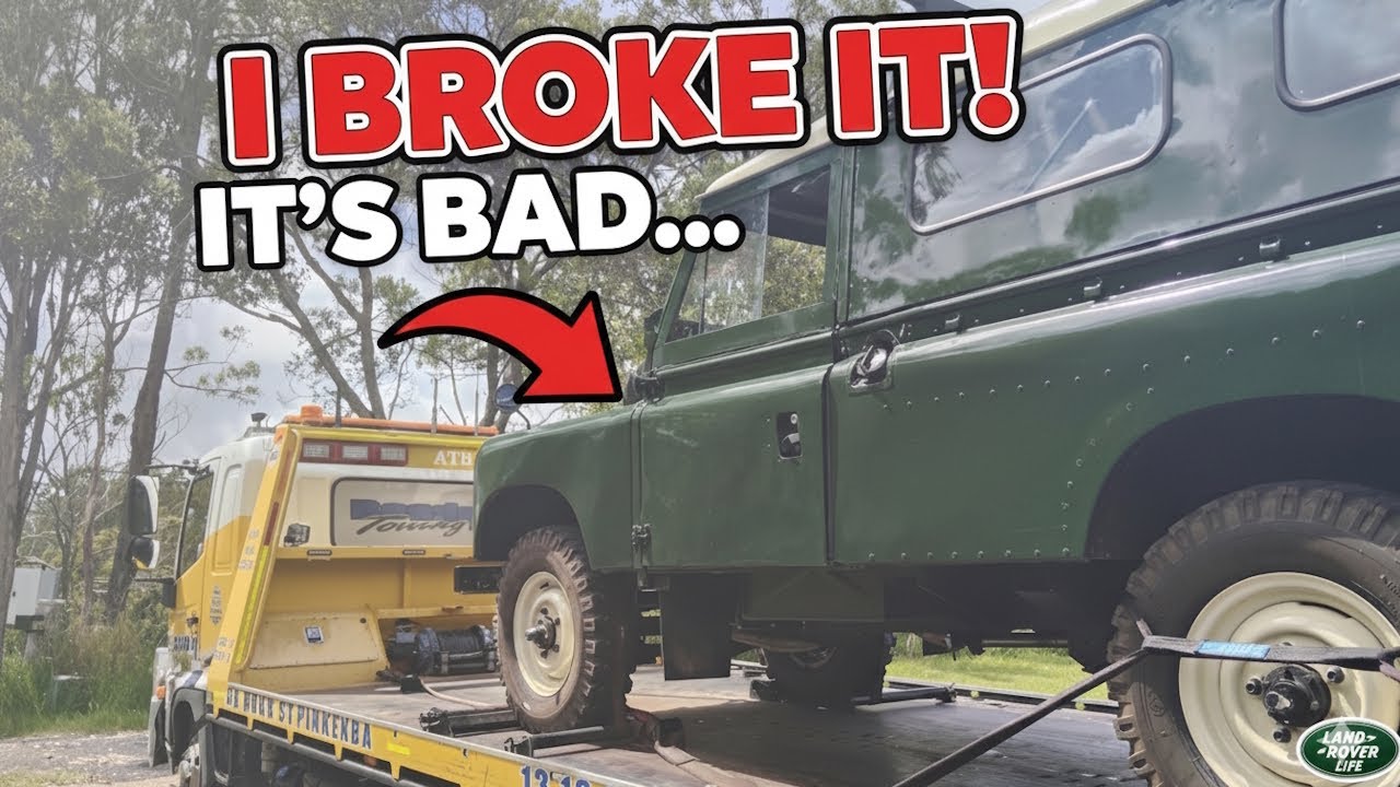 I have officially BROKEN the Land Rover (It's Bad). Did I push it too hard?