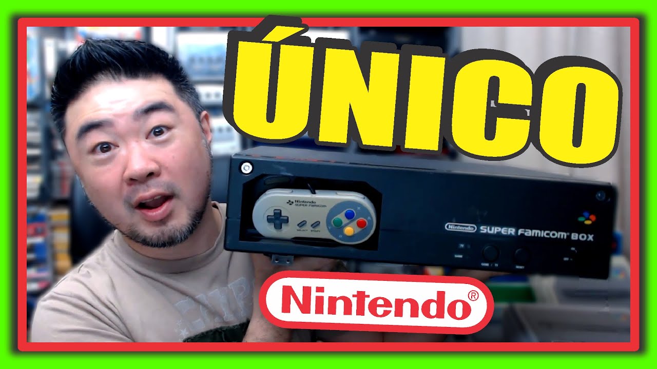 O Super Nintendo / Super Famicom mais Raro que Você Verá: A História do Super Famicom Box!