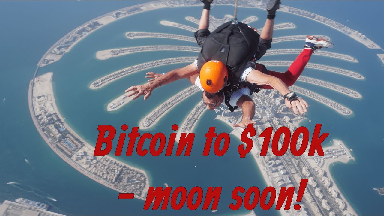 BITCOIN to $100k soon?! My crypto jump. Skydiving Dubai