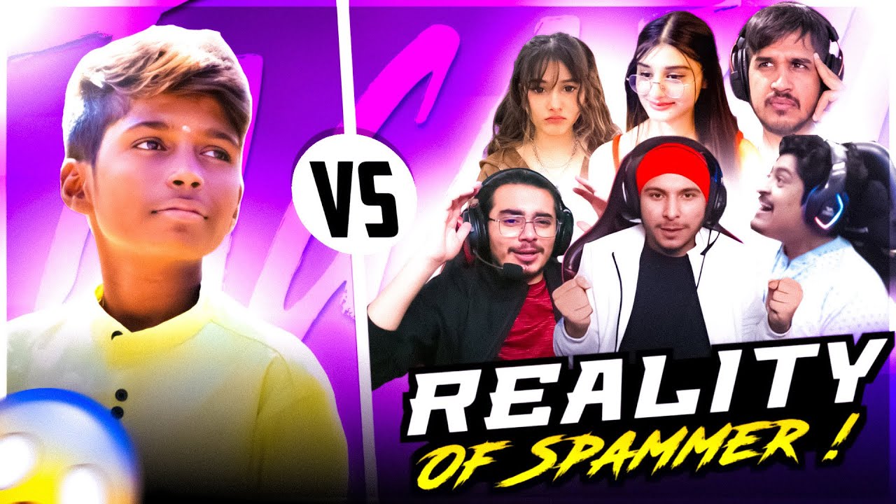 REALITY OF SPAMMER ?😑 AFTER SEEING THIS VIDEO NO ONE CALL ME SPAMMER🥵@NonstopGaming_