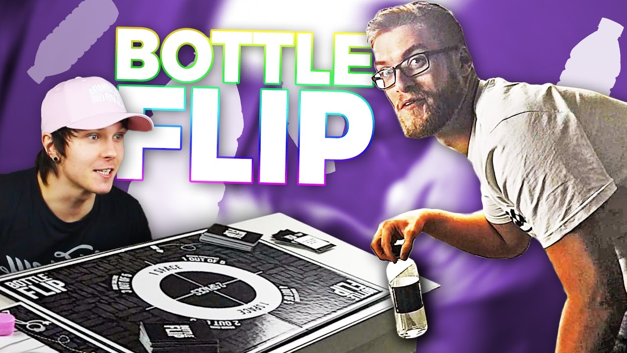 Bottle Flip Board Game