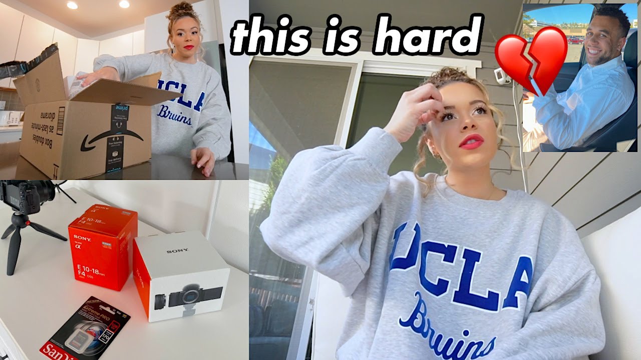 being alone, new vlog camera, amazon unboxing haul + more!!
