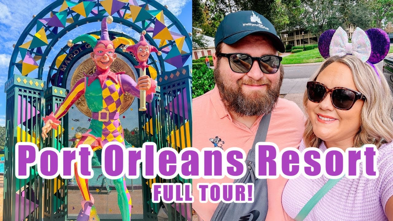 Disney's Port Orleans Resort Full Tour - Riverside and French Quarter | Hotel, Pools, & Beignets!