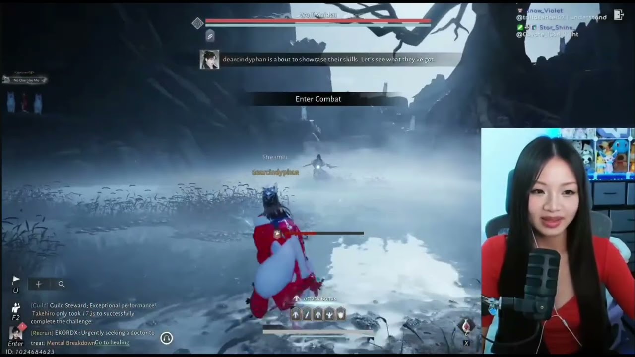 Where Winds Meet: Guild Breaking Army - Wolf Maiden 5th kill