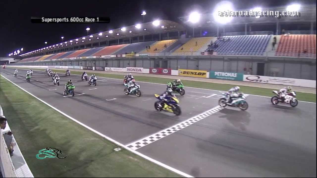 Round 6 Qatar - SuperSports 600cc Race 1 (Part 1) - PETRONAS Asia Road Racing Championship