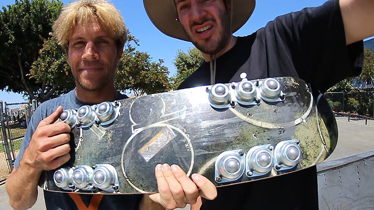 MOST UNPREDICTABLE SKATEBOARD?! | YOU MAKE IT WE SKATE IT EP 18