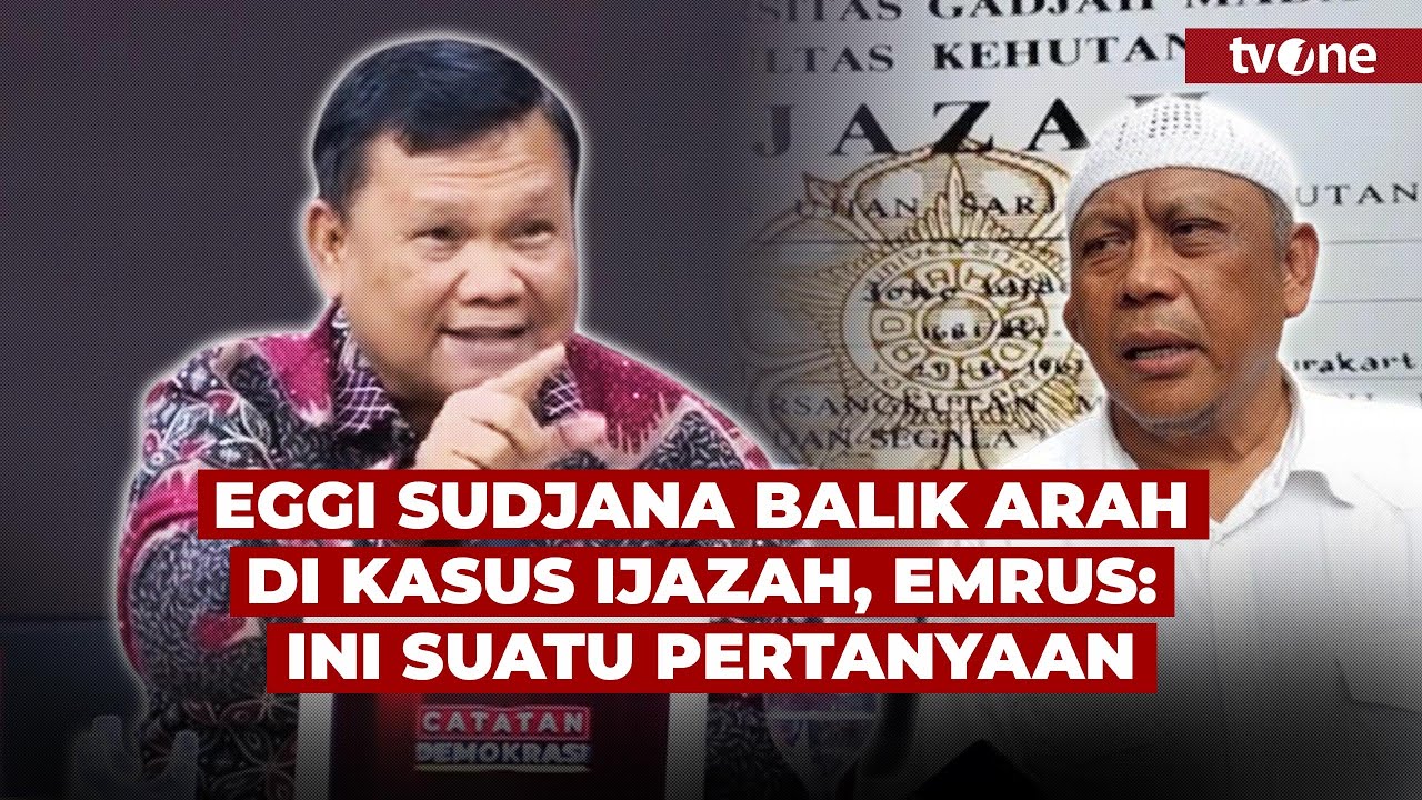 Tanggapan Pakar Komunikasi Politik soal Manuver Eggi Sudjana di Kasus Ijazah | tvOne