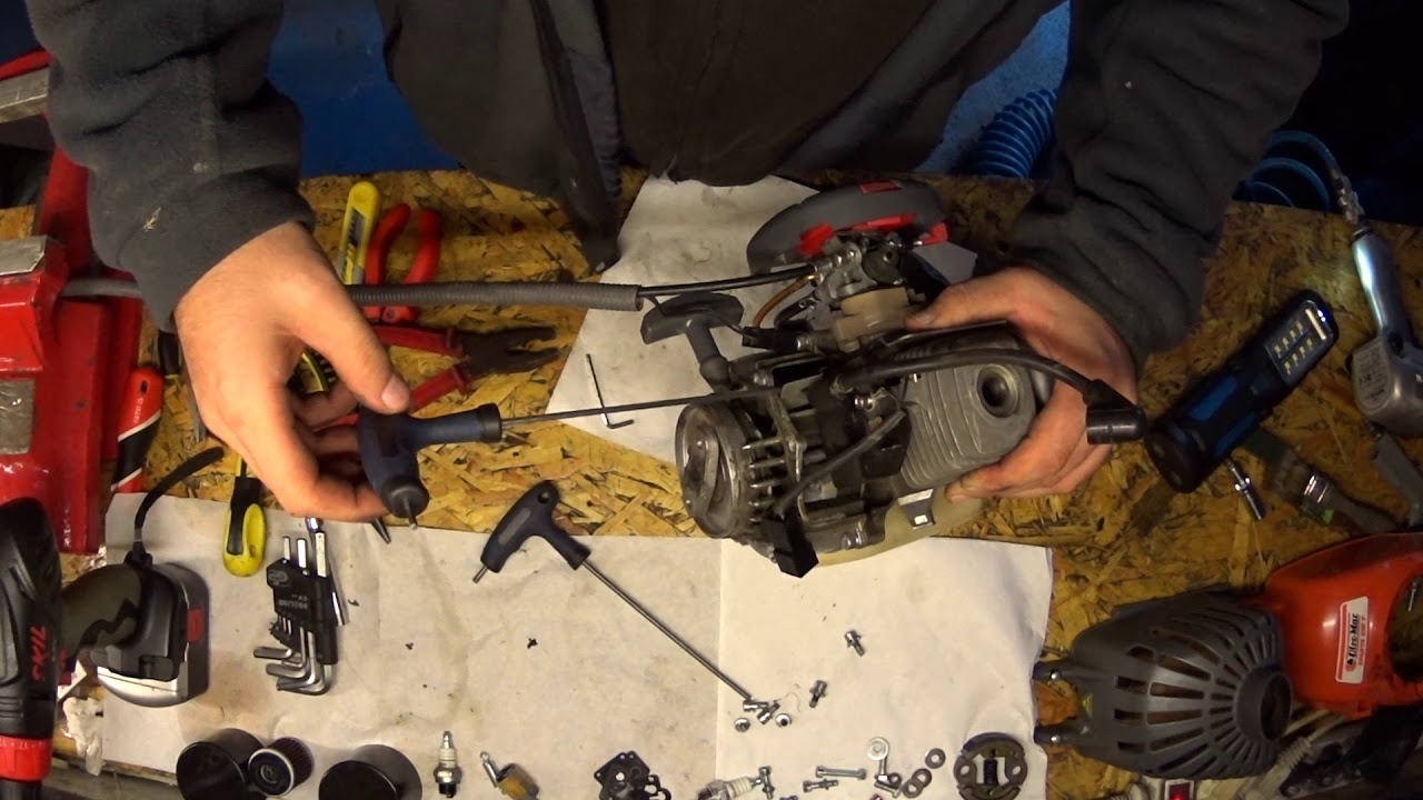 Oleo Mac Sparta 250T - repair (part 1)