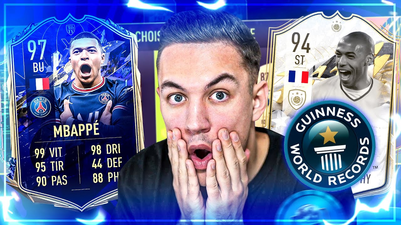 UNE DRAFT INCROYABLE SUR FIFA 22 ! DEFI 4321 !!