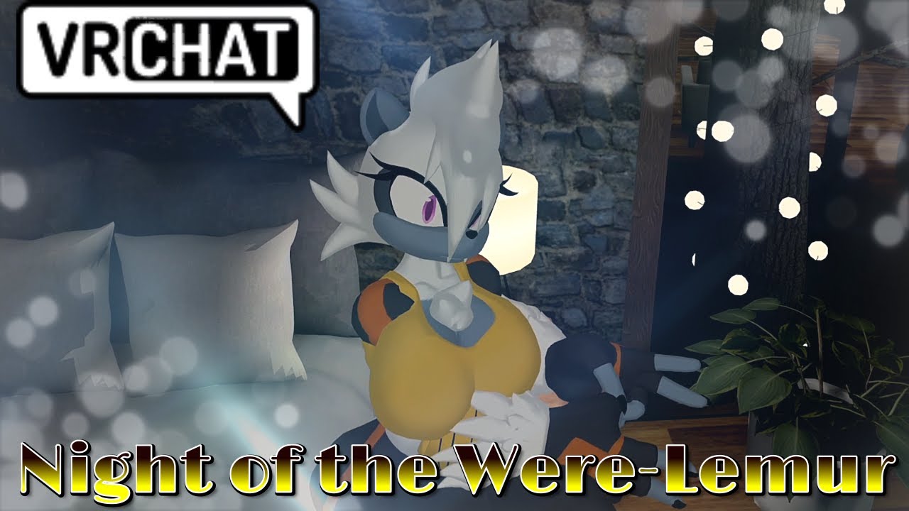 Exetior Finds Were-Tangle Under a Moonlight Night | Vrchat