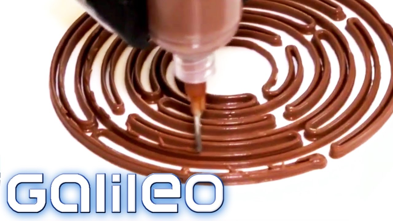 Essen aus dem 3D-Drucker - das Kochen der Zukunft gibt es schon heute | Galileo | ProSieben