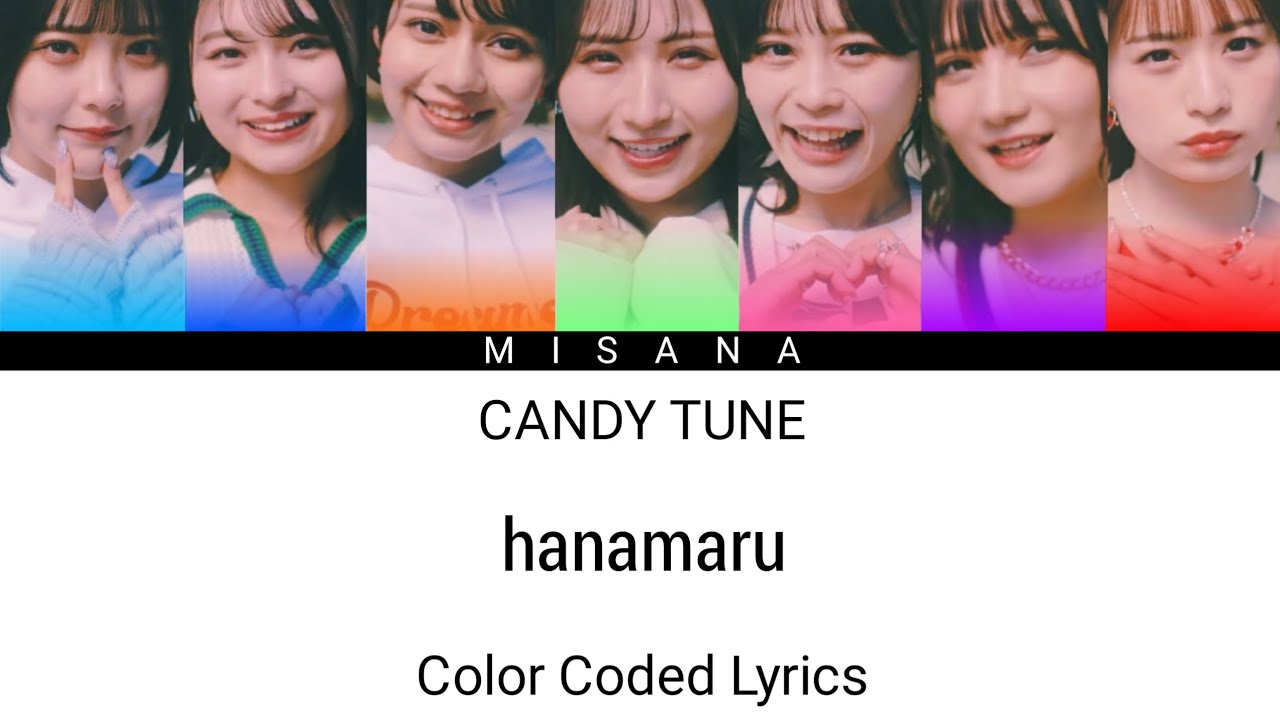 CANDY TUNE - hanamaru | Color Coded Lyrics (KAN/ROM/ENG/INDO)