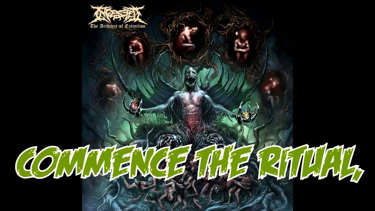 INGESTED - The Heirs To Mankind's Atrocities (With lyrics)