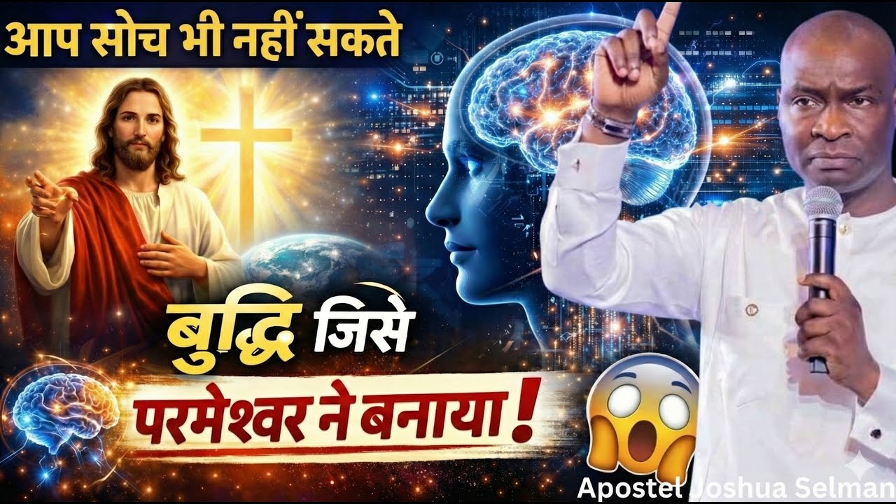 आप सोच भी नहीं सकते - बुद्धि जिसे परमेश्वर ने बनाया  APOSTLE JOSHUA SELMAN