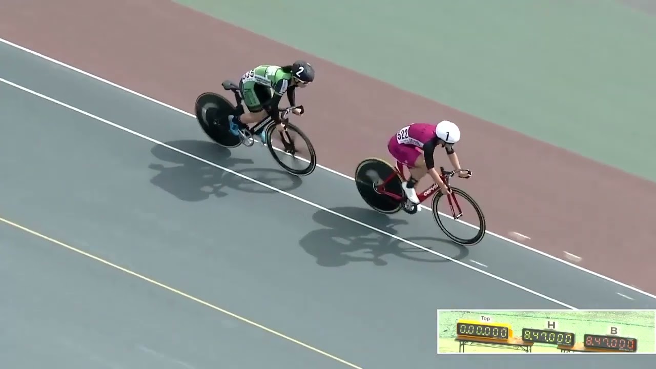2023年IH 自転車女子 ポイント・レース 決勝