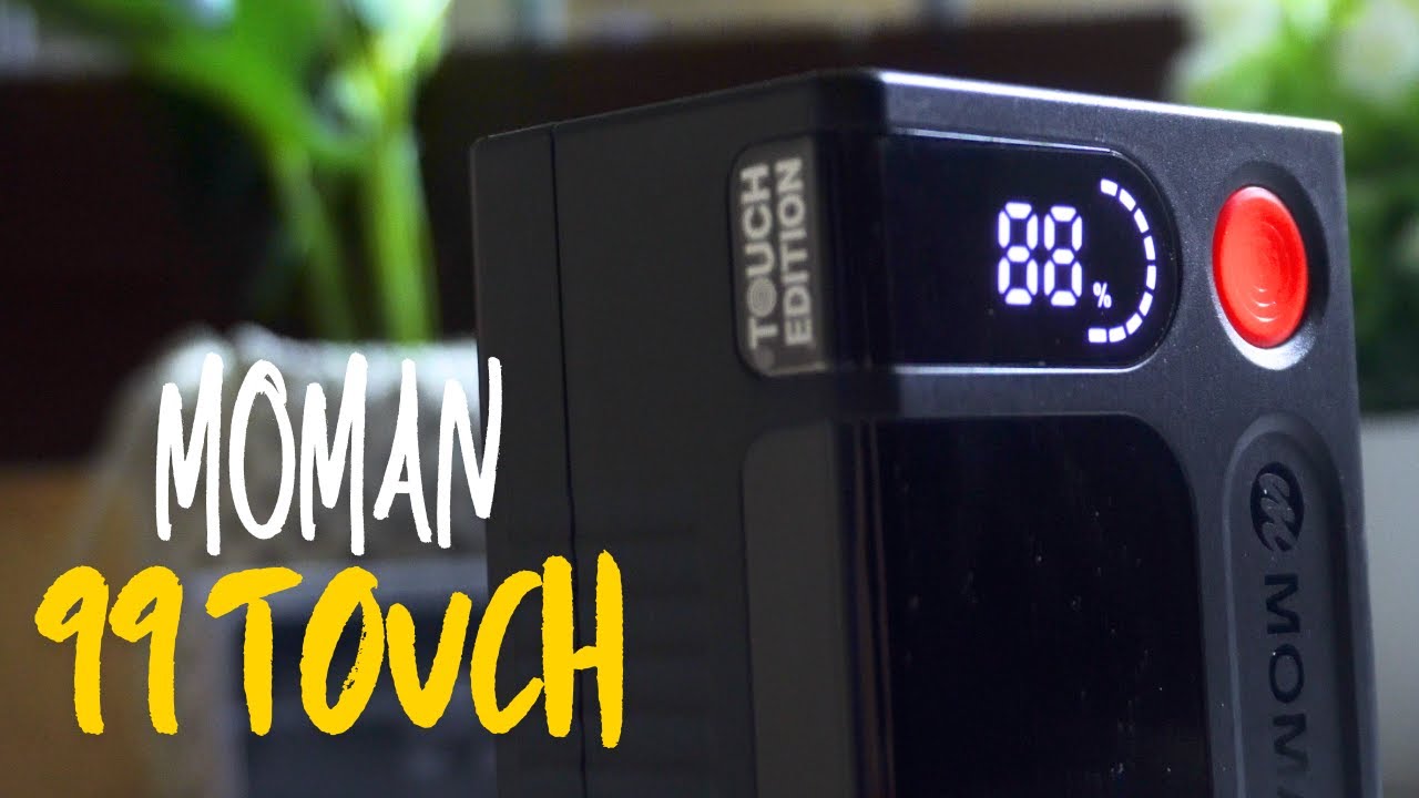 Bater&iacute;as V-mount SEGURAS y de LARGA DURACI&Oacute;N | MOMAN 99 TOUCH