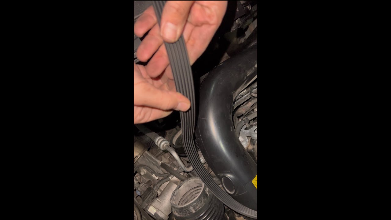 Mercedes C180 CGI W204 M271 V-Kayış Değişim ve Kasnak Kontrol #mercedes #automobile
