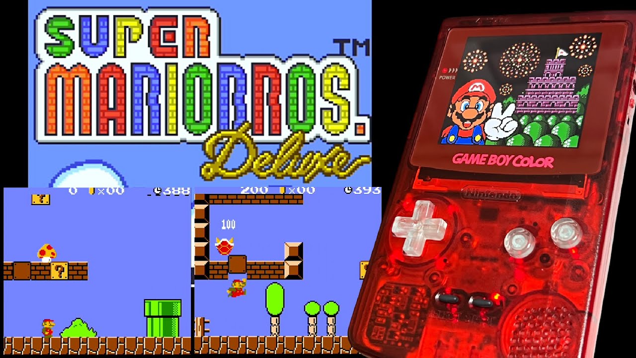 [GAMEBOY COLOR] スーパーマリオブラザーズデラックス 紹介